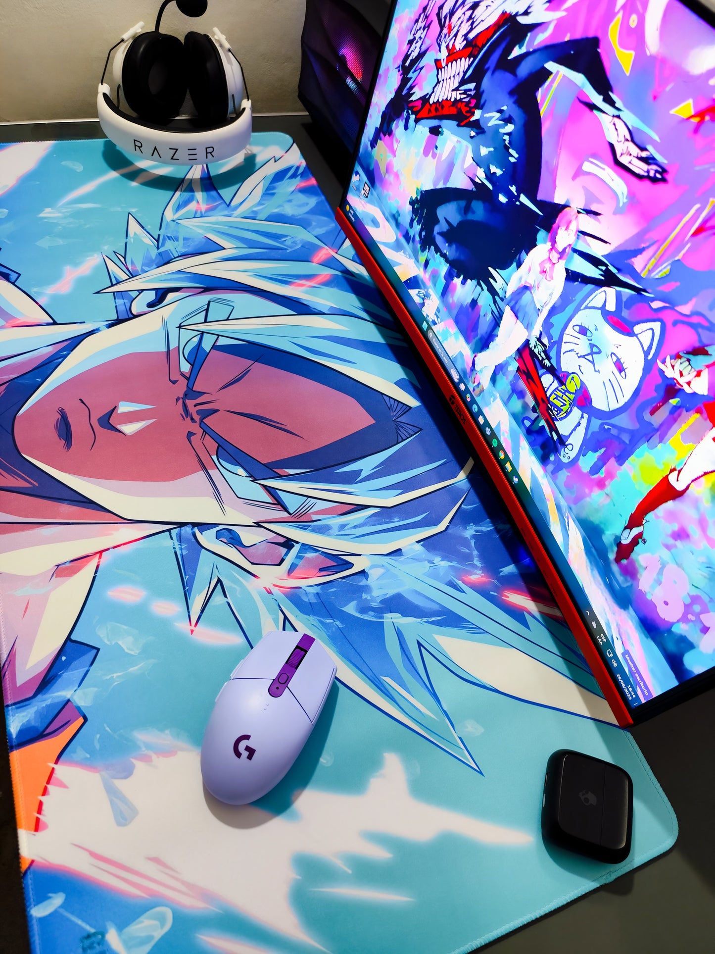 Mousepad  GOKU SS BLUE