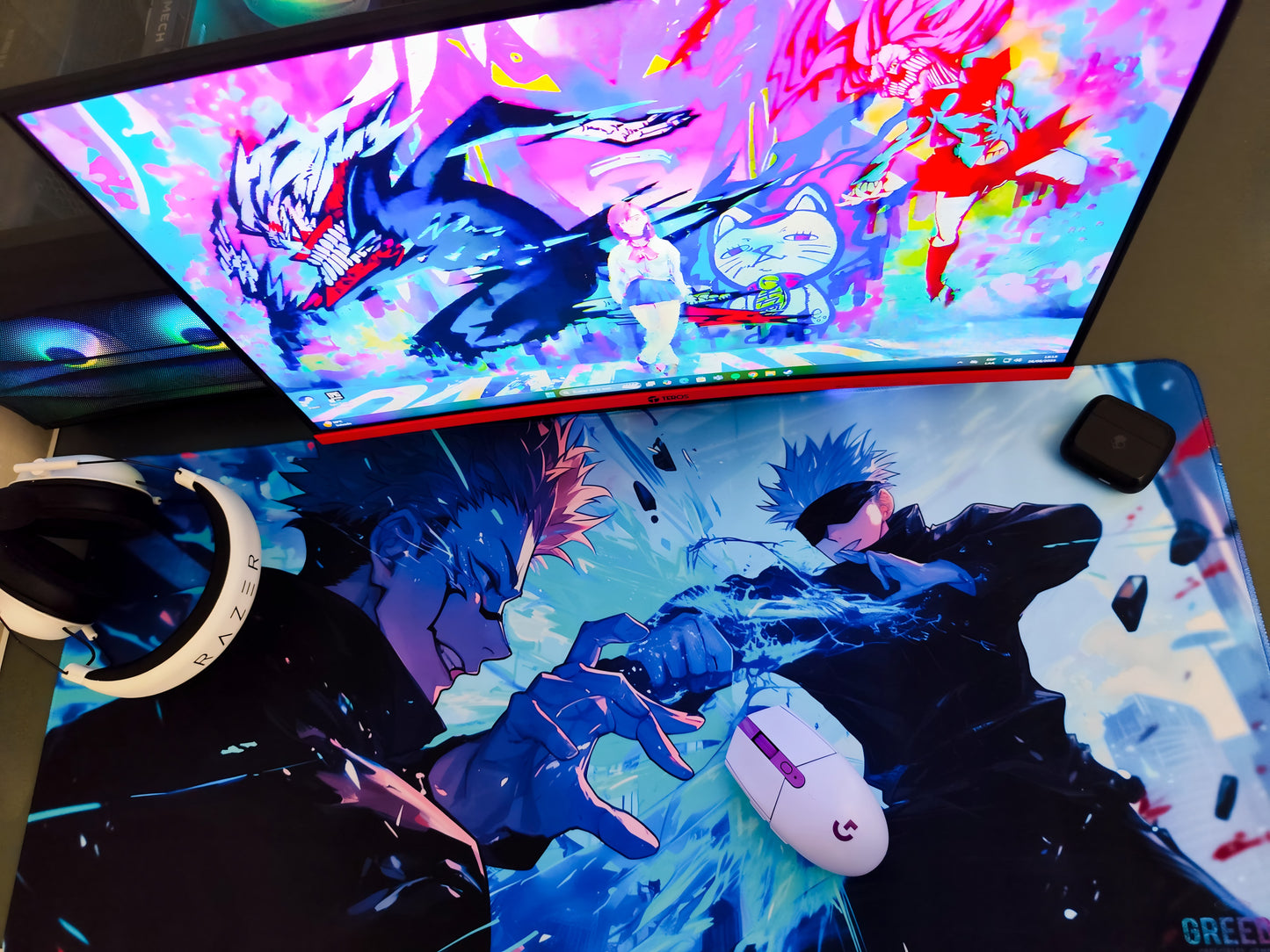 Mousepad   SUKUNA VS SATORU